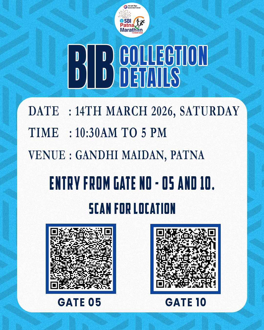 Bib Collection Details